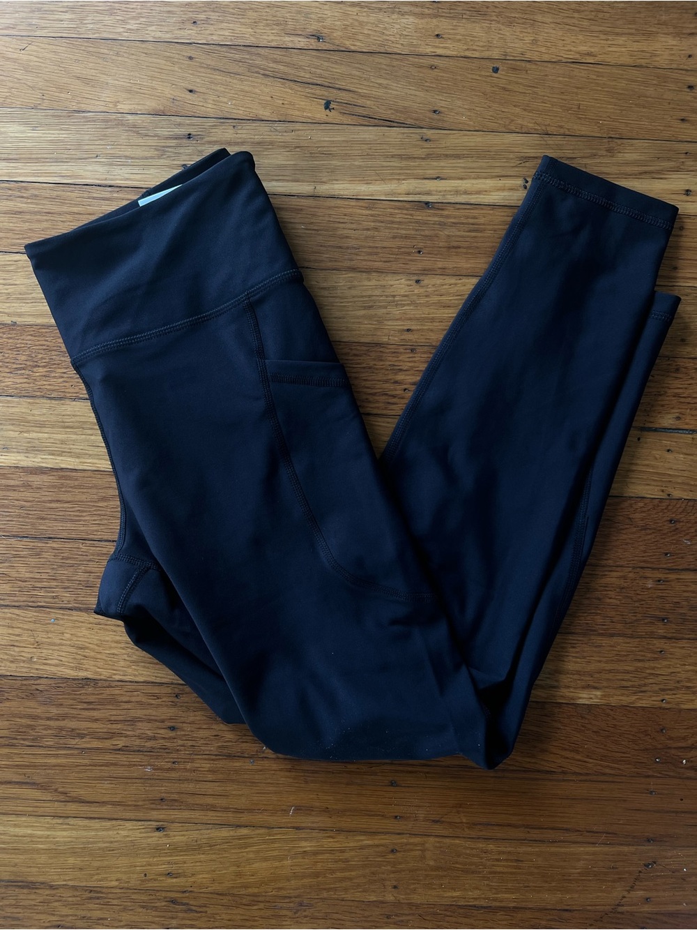 NWT Old Navy Powersoft Black High-Rise 7/8 Ankle Active Leggings Sz M Black Jack